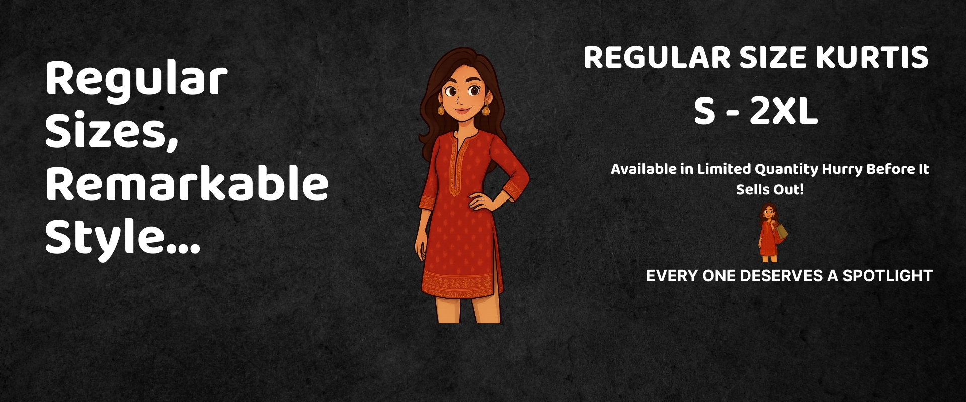 Regular Size Kurtis